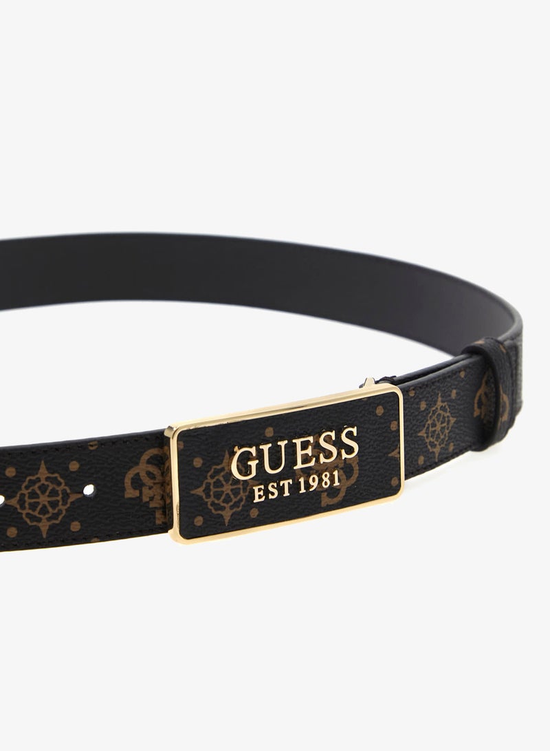 GUESS Carrie Logo Non Reversible Belt - Image 3